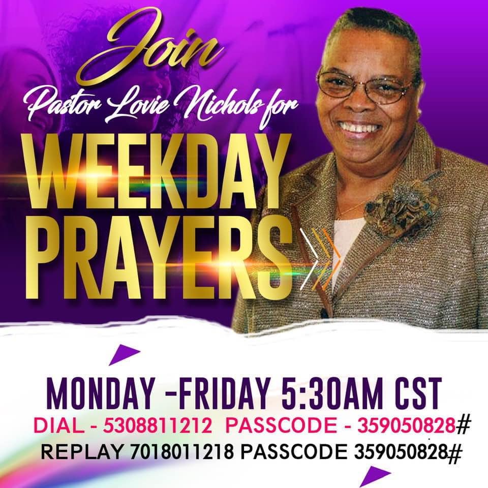 Weekday prayer